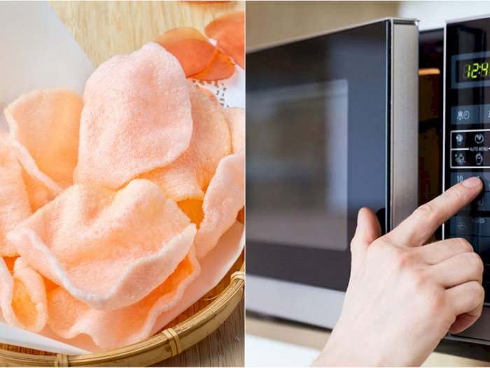 Tips Modern Masak Kerupuk Tanpa Minyak Goreng, Pakai Microwave Aja!
