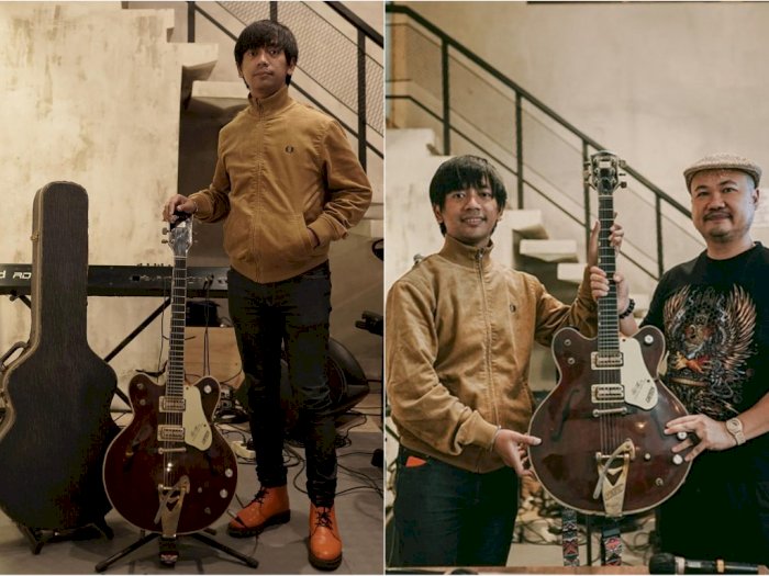 Rian Dmasiv Lelang Gitar Kesayangan Rp200 Juta, Hasilnya Buat Anak Korban Bencana Alam