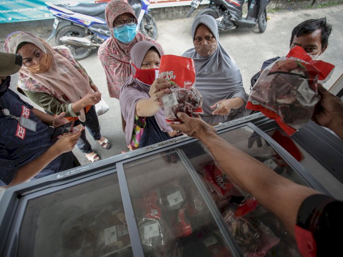 FOTO: Layanan Food Truck Daging Goes to Kelurahan