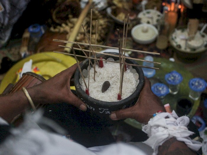 FOTO: Ritual Adat Tantulak Ambun Rutas Matei