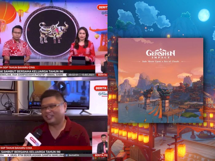 Stasiun TV Malaysia Ini Gunakan Lagu Genshin Impact di Segmen Perayaan Imlek!