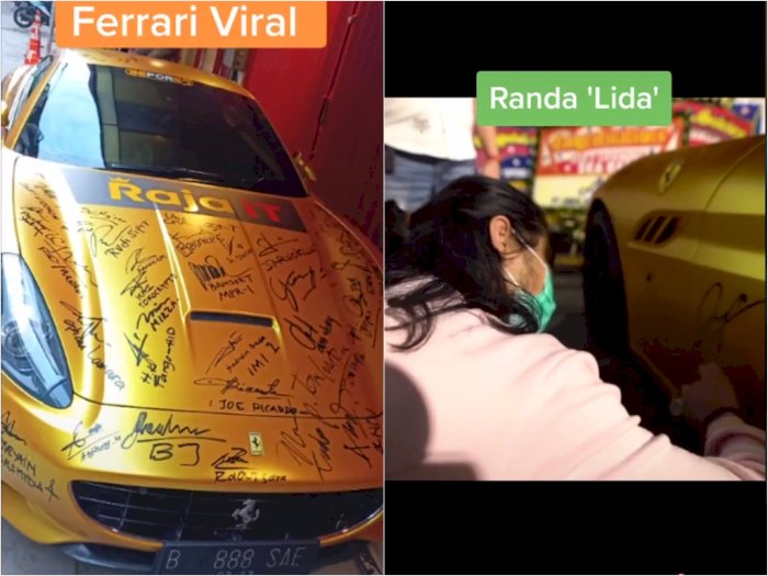 Mobil Mewah ini Rela Dicoret-coret Tanda Tangan Selebritas, Netizen: The Real Sultan