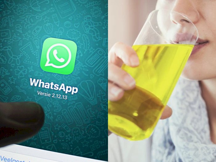 Wanita Minum Urine Sendiri Usai Dapat Video Terusan dari WhatsApp, Klaim Sembuhkan Corona