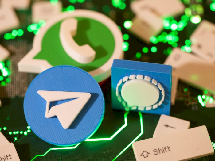 WhatsApp 'Legowo' Telegram dan Signal Tumbuh Pesat Gara-gara Kebijakan Privasi