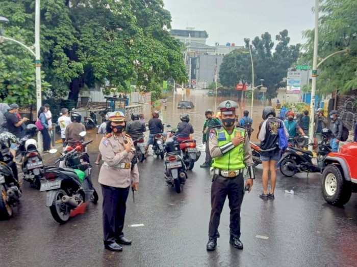 Banjir Kepung Jakarta, Ini Daftar Ruas Jalan yang Tak Bisa Dilintasi