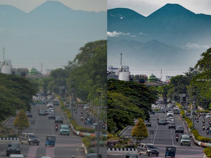 Heboh Gunung Gede Pangrango Terlihat dari Jakarta, Roy Suryo Buka Suara, 'Hasil Editing'