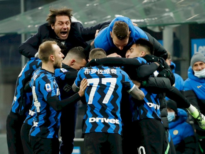 Inter Menangkan Derby Della Madonnina 3 Gol Tak Berbalas, Conte Apresiasi Pasukannya