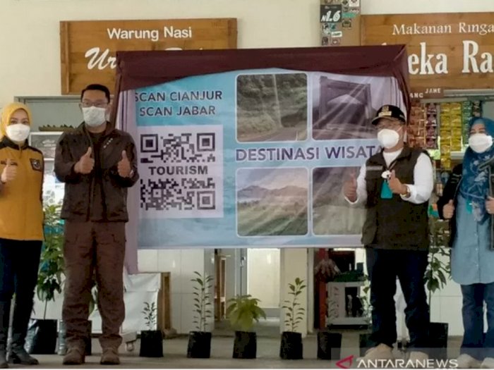 Demi Kemudahan Pengunjung, Pemprov Jawa Barat Bikin Program Scan Barcode di Objek Wisata 