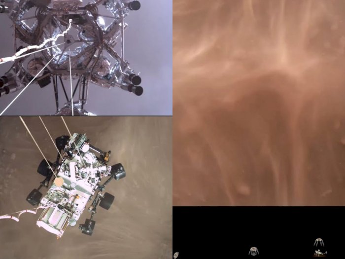 Detik-Detik Rover Perseverance Milik NASA Sukses Mendarat di Planet Mars!