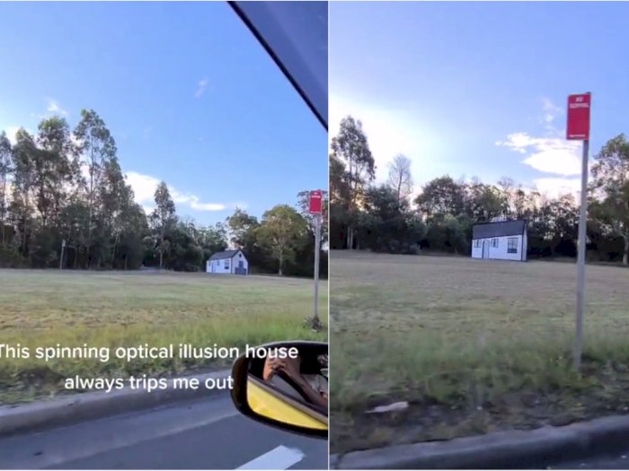 Viral Rumah Ilusi Optik yang Seolah Berputar, Bikin Bingung Tapi Ketagihan Nontonnya