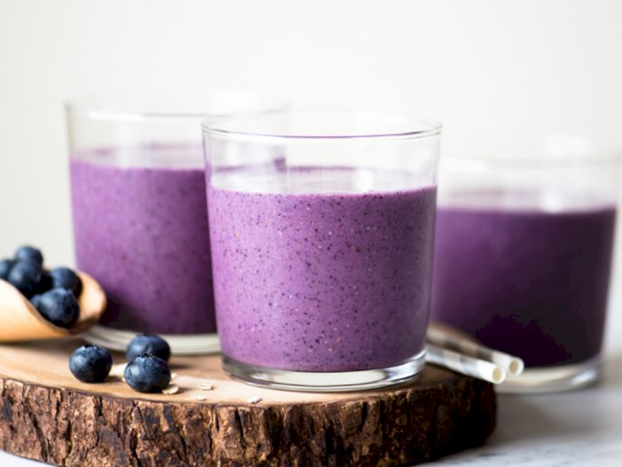 Resep Nut Blueberry Smoothie, Minuman Enak dan Sehat Buat Diet