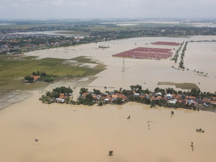 FOTO: Banjir di Kabupaten Bekasi