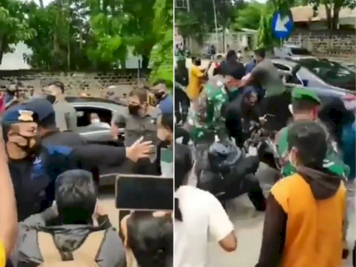 Video Anggota Paspampres 'Kocar-kacir' Saat Kawal Presiden Jokowi, Motor Pun Terjatuh 