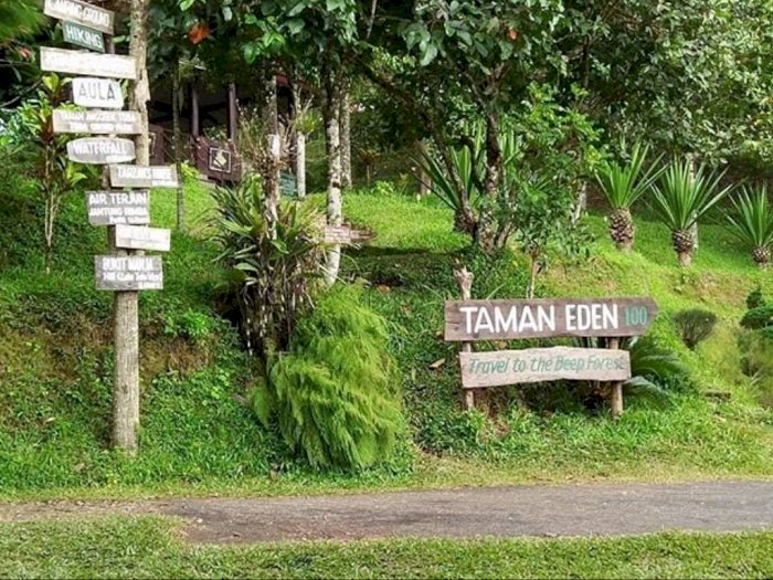 Taman Eden 100, Objek Wisata di Toba Sumut Kaya Nuansa Alam, Mulai Kemah Hingga Air Terjun