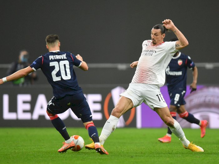 Berkat Agresivitas Gol Tandang Atas Red Star, Milan Melaju ke Babak 16 Besar Liga Europa