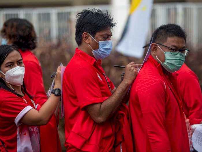 FOTO: Vaksinasi Untuk Atlet dan Ofisial di Jakarta