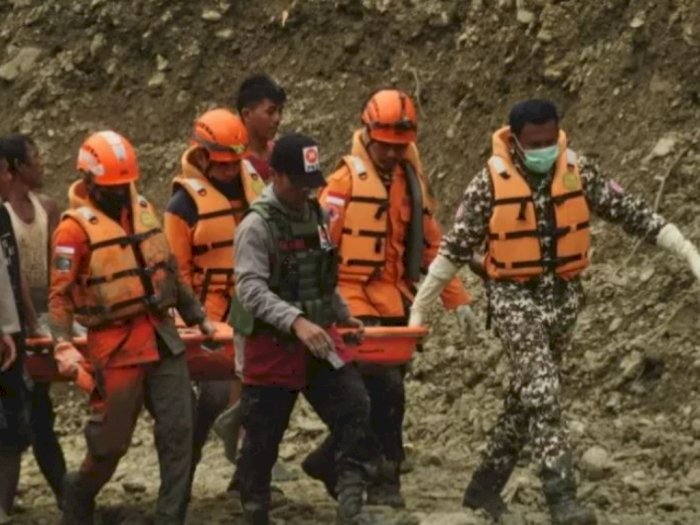 Tragedi Longsor di Tambang Emas Sulawesi Tengah, Satu Korban Belum Ditemukan