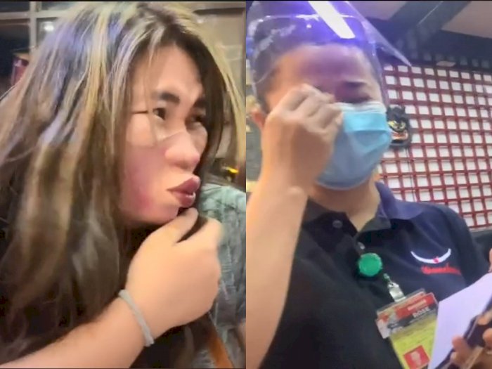 Kocak, Masker Wanita Ini Buat Pelayan Restoran Tertawa Hingga Nangis, Netizen: Aku Bengek