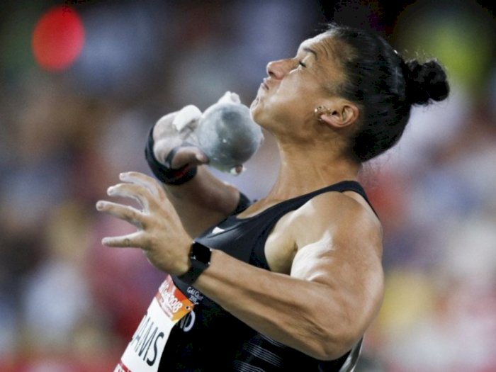 Atlet Valerie Adams Incar Medali Emas di Olimpiade Tokyo, Lontarkan Peluru Hingga 19 Meter