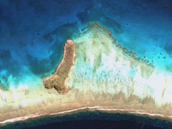 Jalan-Jalan Virtual di Google Earth, Wanita Ini Malah Temukan Pulau Penis