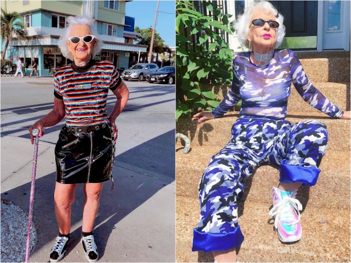 Sukses Jadi Influencer di Umur 92 Tahun, Nenek ini Dibayar Rp129 Juta Untuk Posting Foto