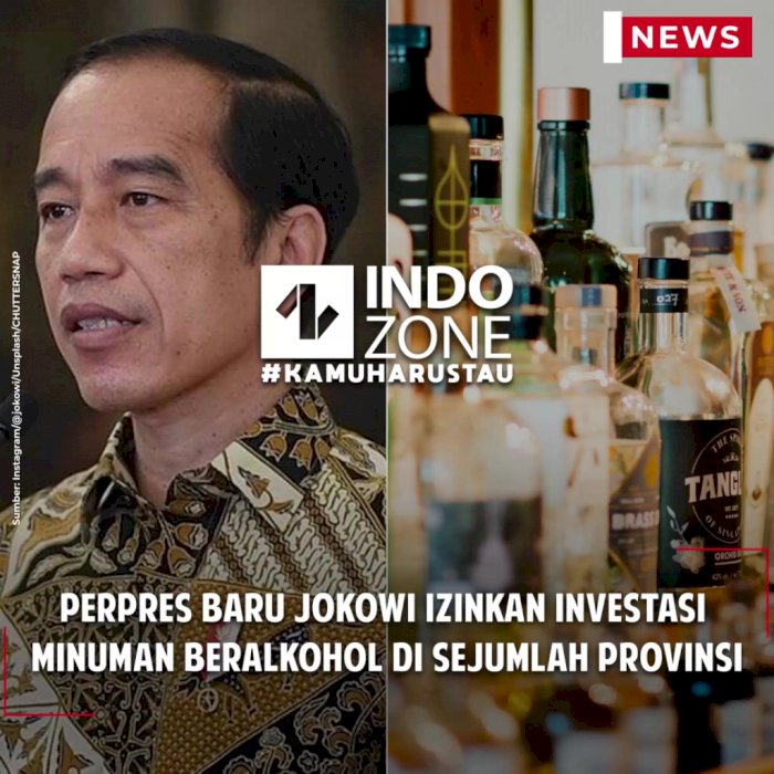 Perpres Baru Jokowi Izinkan Investasi Minuman Beralkohol di Sejumlah Provinsi