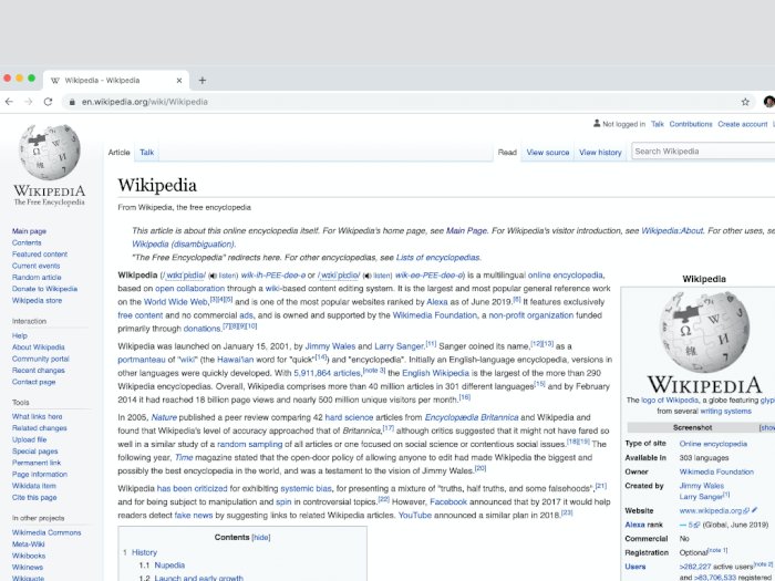 Jadi Rujukan Informasi di Internet, Inilah Rentetan Fakta Seputar Wikipedia
