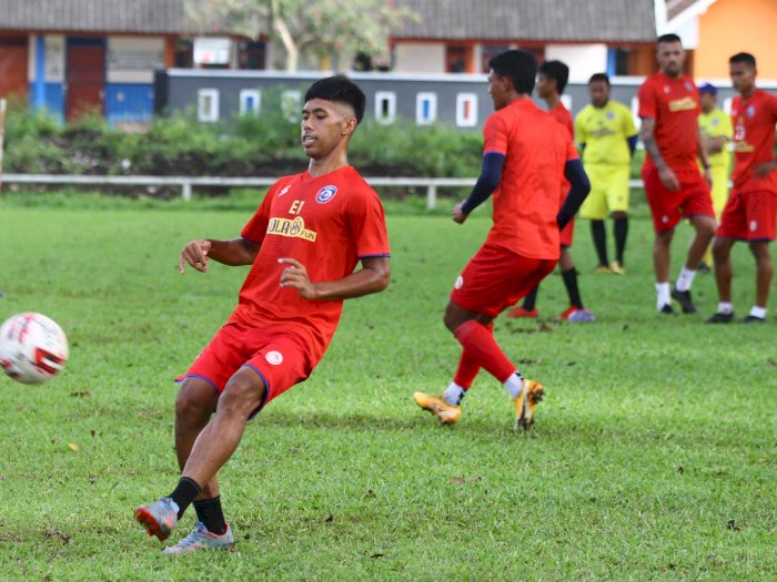 FOTO: Latihan Arema FC Jelang Piala Menpora 2021