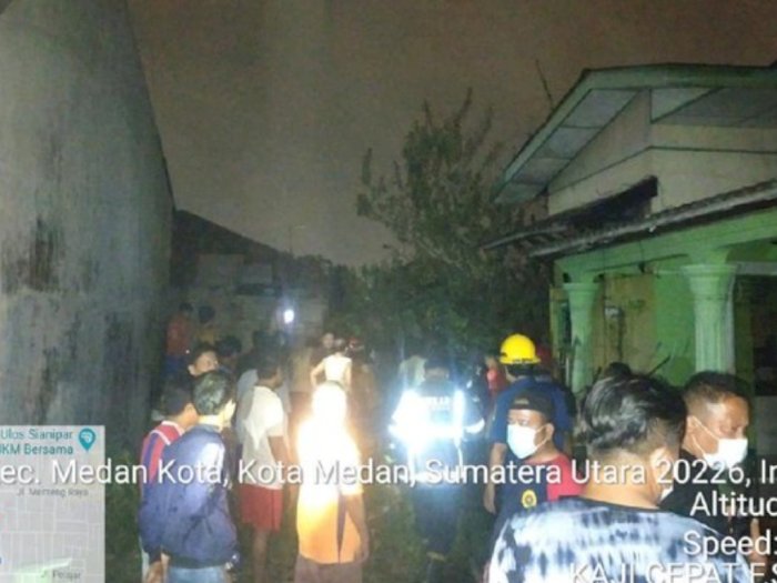 2 Rumah Semi Permanen di Medan Terbakar, Seorang Korban Ditemukan Tewas