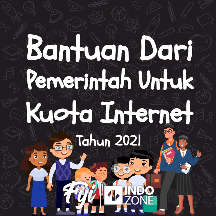 Bantuan Dari Pemerintah Untuk Kuota Internet Tahun 2021
