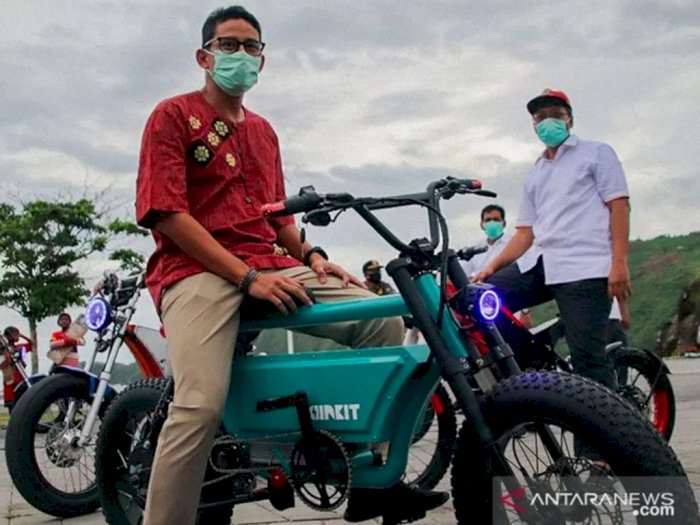 Menparekraf Sandiaga Uno Kagumi Lombok: Destinasinya Eksotis, Maju Terus NTB!
