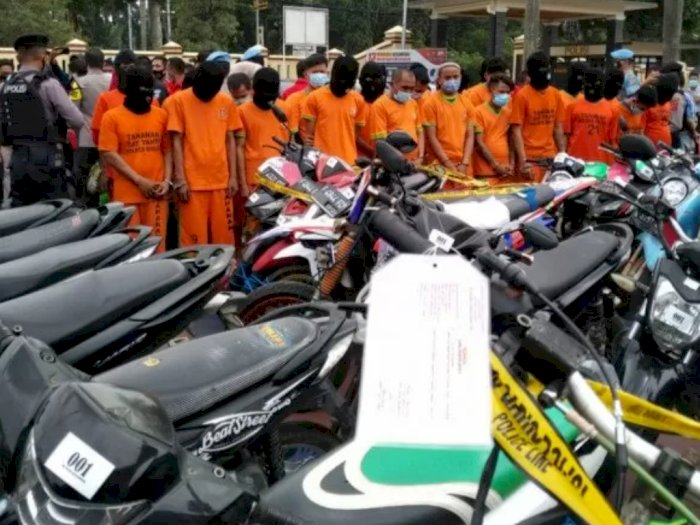 Dalam 10 Hari, Ada 134 Kendaraan Curian yang Diamankan Polres Bogor, 9 di Antaranya Mobil