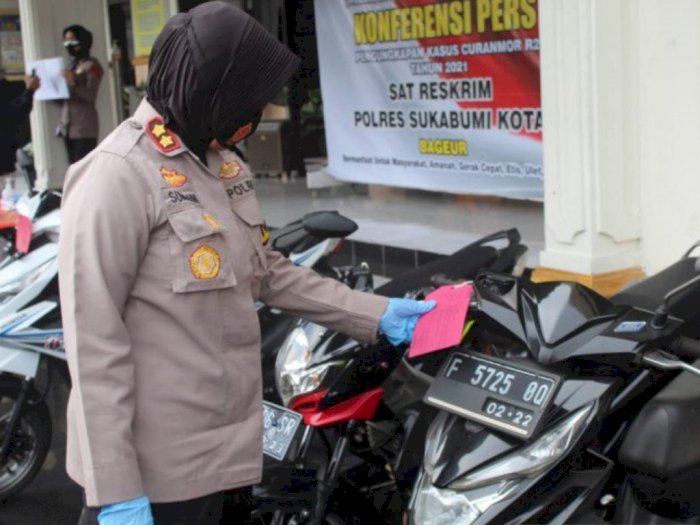 Polres Sukabumi Kota Berhasil Tangkap Pelaku Curanmor Paling Dicari