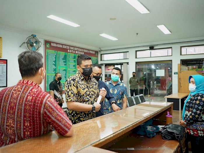 Sidak ke RS Pirngadi Medan, Bobby Nasution: Masih Banyak Fasilitas Tak Layak