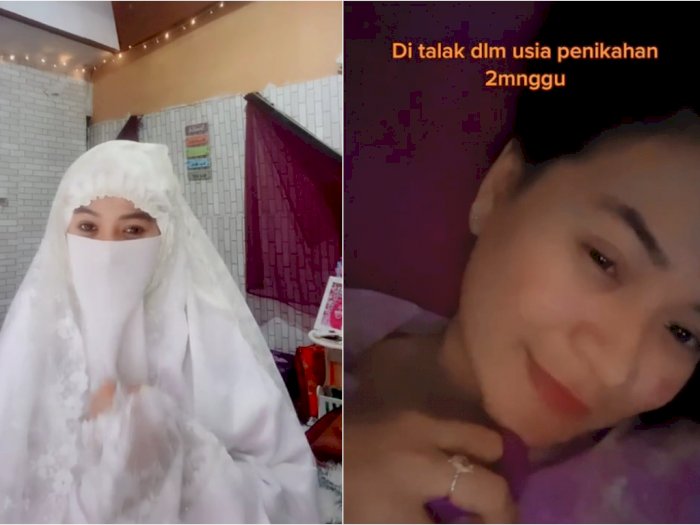 Viral Wanita Cantik Diceraikan Saat Lagi Hamil, Netizen Salfok: Kok Cadarnya Dibuka?