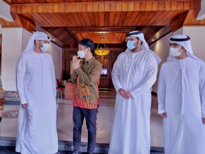 Momen Gibran Sambut Perwakilan Uni Emirat Arab, Bahasa Inggrisnya Bikin Salfok