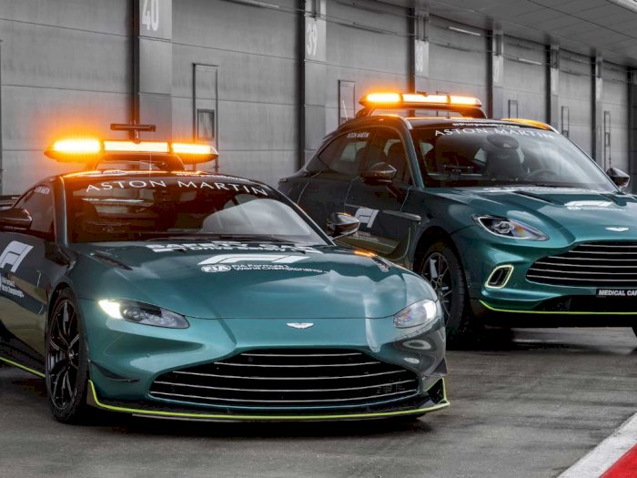 Aston Martin Pamerkan Mobil Keselamatan dan Medis F1 2021 Terbaru!