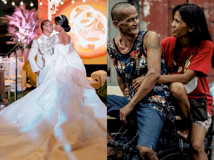 Pasangan Tunawisma yang Tak Mampu Menikah Akhirnya Memiliki Pernikahan yang Sesuai Impian
