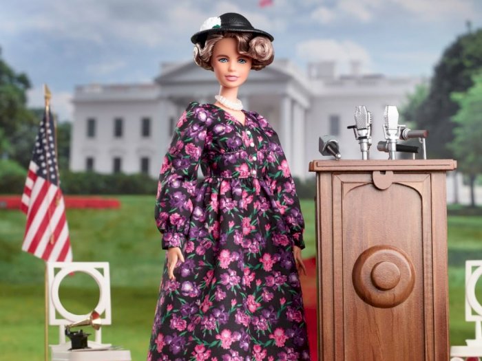 Hari Perempuan Sedunia, Barbie Rilis Boneka Mantan Ibu Negara AS Eleanor Roosevelt