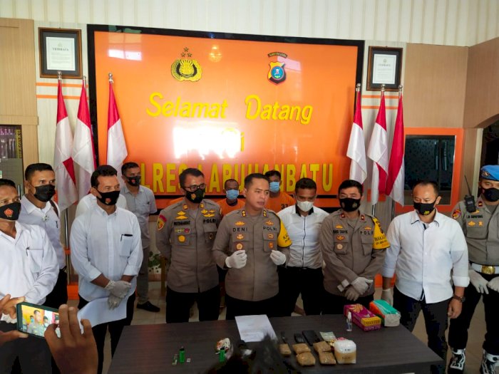 Polres Labuhanbatu Tangkap 3 Pengedar Narkoba di Kota Pinang, Amankan 1 Kg Sabu-sabu