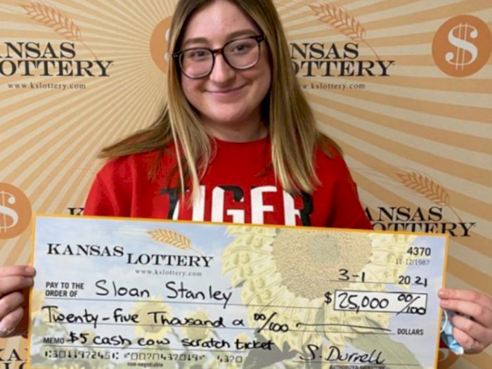 Gadis Berusia 18 Tahun Ini Menangkan Lotere US$ 25.000, Uangnya Dipakai untuk Kuliah!