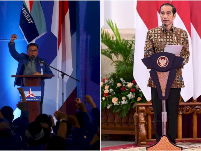 Masih Diam Soal Kisruh Demokrat, Sinyal Jokowi Tak Ingin Ikut Campur