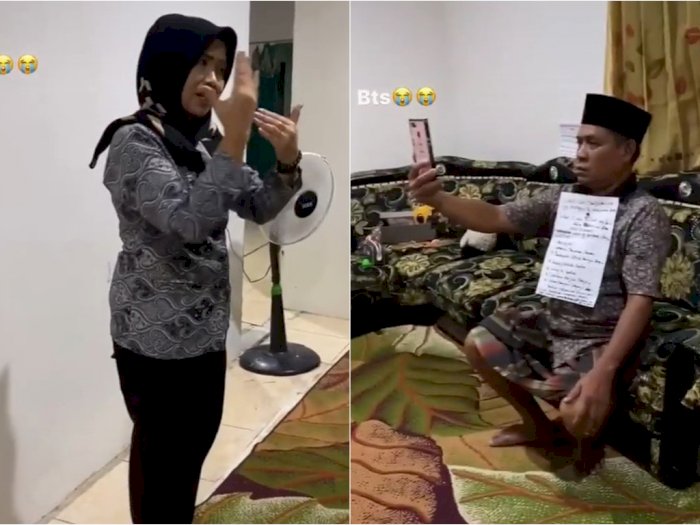 Behind The Scene Guru Bikin Video Daring Dibantu Suami, Bikin Netizen Ngakak