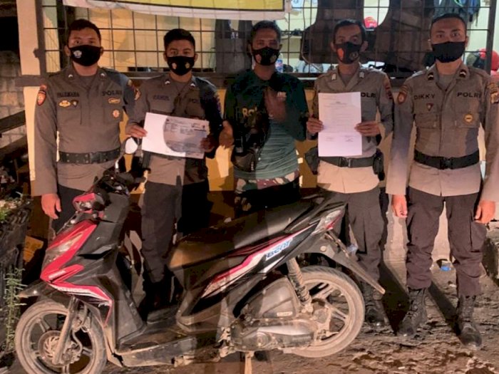 Sedang Patroli di Jayapura, Polisi Malah Temukan Motor yang Hilang 3 Tahun Lalu