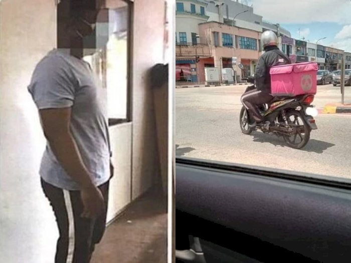 Driver Ojol Viral Usai Netizen Mengira Dirinya Petugas Polisi Paruh Waktu karena Celananya