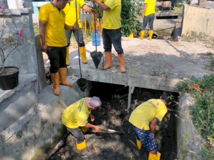 Sejumlah Parit Dangkal Penyebab Banjir di Medan Mulai Dikeruk