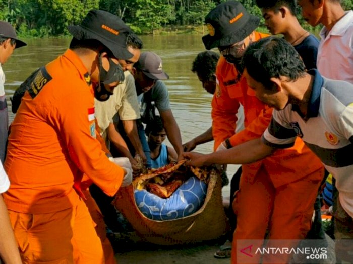Tim SAR Evakuasi Jasad Nelayan Tenggelam di Ogan Ilir