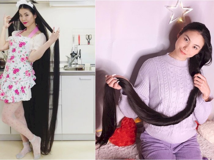 Rin Kambe, Si Rapunzel Jepang dengan Rambut Nyaris 2 Meter