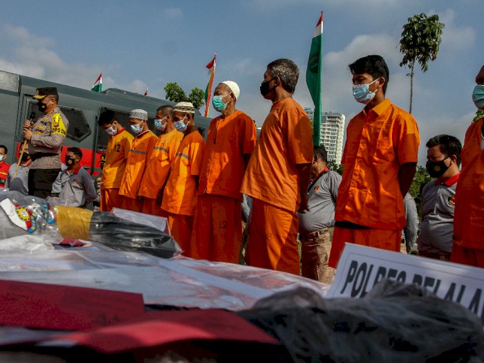 Polisi Tangkap 9 Pelaku Pembakar Lahan di Riau