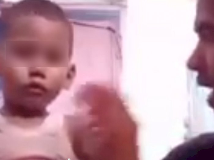 Biadab! Pria Ini Pukuli Bocah Berusia 2 Tahun Tanpa Ampun, Videonya Viral